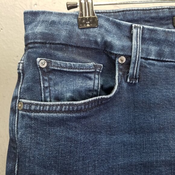 Joe's Jeans Women's Sz 30 The Icon Mid Rise Bootcut Marlana Dark Blue Wash Denim - Picture 5 of 16